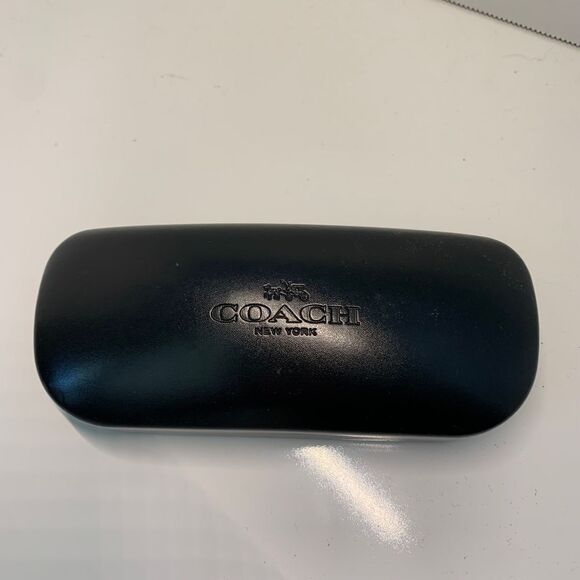Coach Accessories - Coach New York Embossed Eyeglasses/Sunglasses Case Only Black